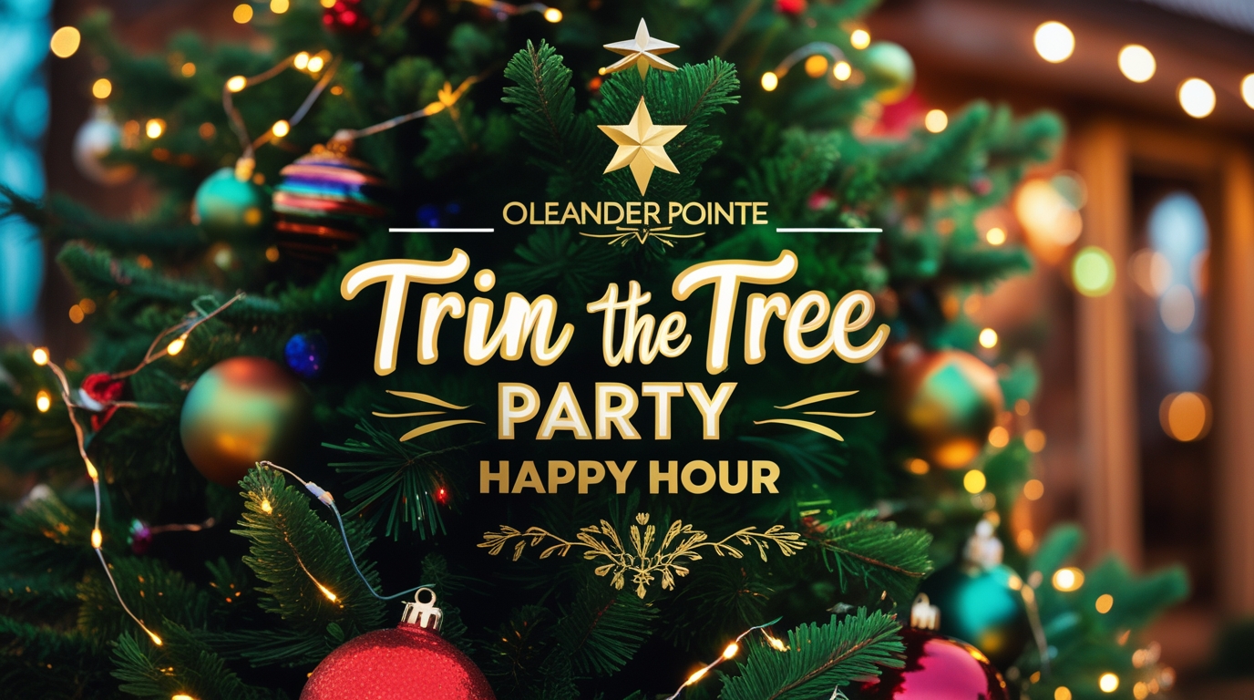 Trim the Tree Party- Happy Hour
