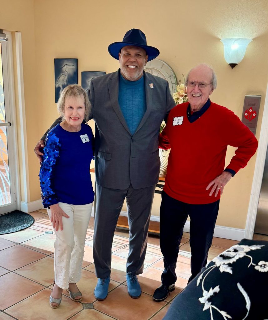 Cocoa Mayor Blake attending the 25th Jubilee Celebration for Oleander Pointe